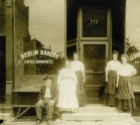Berlin Bakery, Davenport, date unknown. Image courtesy of the German American Heritage Center, Davenport, Iowa.