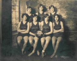 Girls basketball team, Northwest Davenport Turner Society, Davenport, 1929. For more information on the Turner movement in the United States, visit American Turners Local Societies, 1866-2006 at the Ruth Lilly Special Collections and Archives at Indiana University. Image courtesy of the German American Heritage Center, Davenport, Iowa.